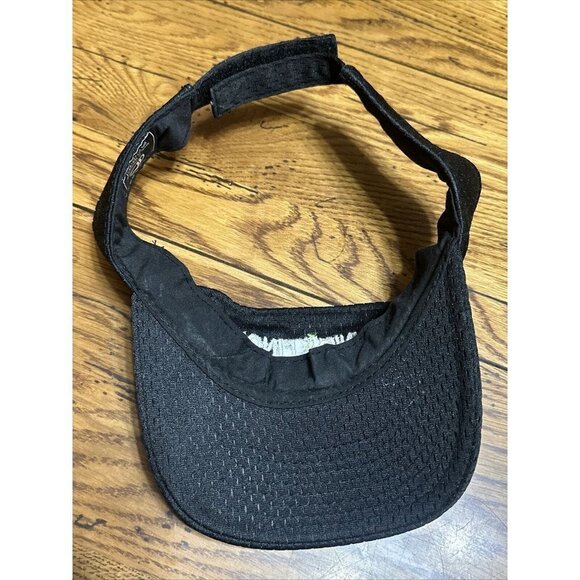 Autographed/signed JENNIE FINCH Visor Hat.  Black - Picture 3 of 6